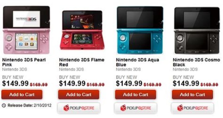 $20 Off 3DS At GameStop For A Limited Time