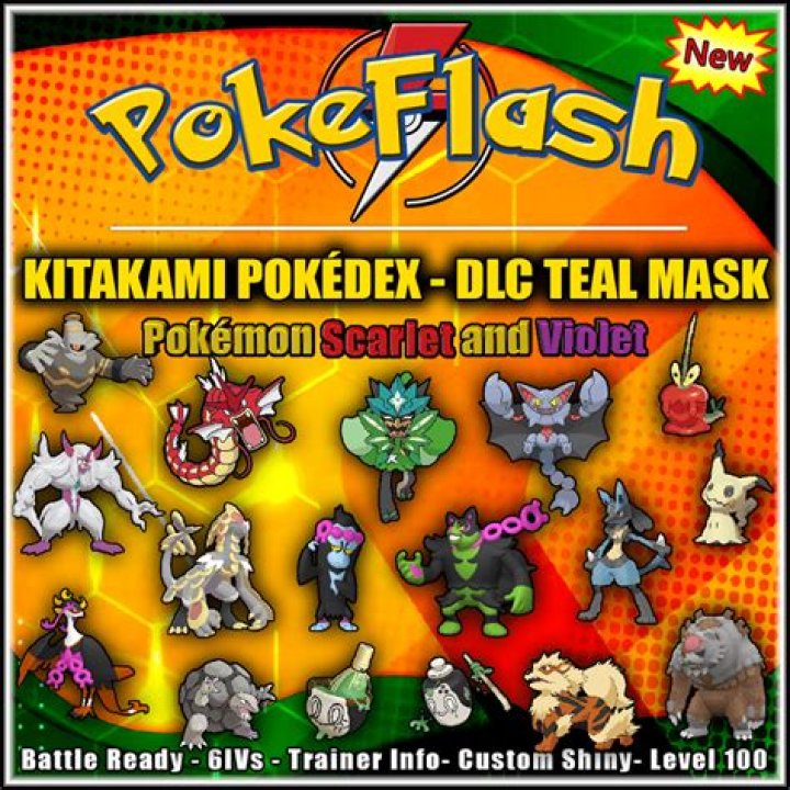 All New and Returning Pokemon The Teal Mask DLC Kitakami Pokedex List
