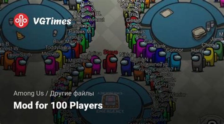 Among Us 100 players mod