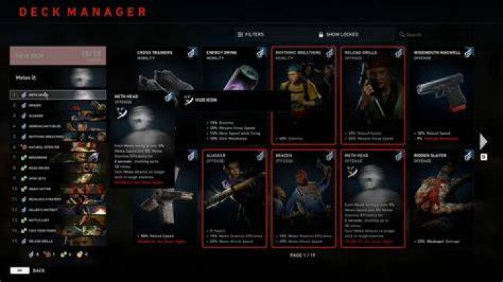 
Back 4 Blood: Best Melee Build Deck