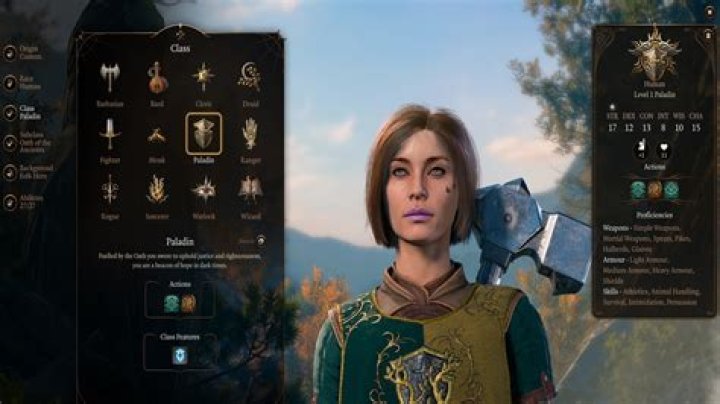 Baldur's Gate 3 Paladin 1-12 Progression: All Skills, Abilities, and Level Up Rewards