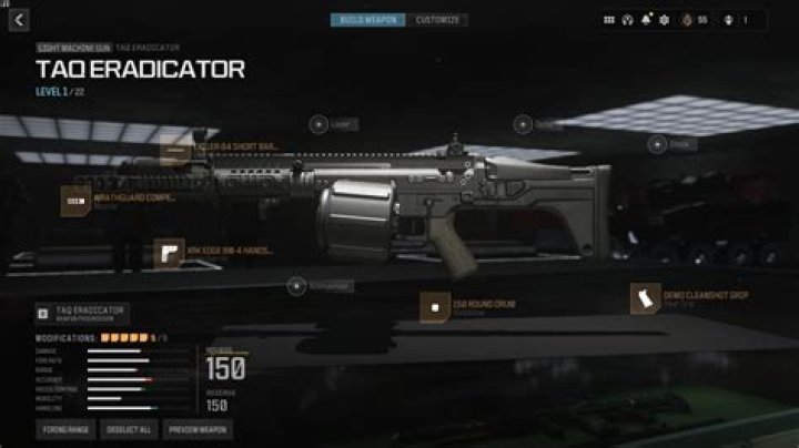 Best TAQ Eradicator Zombies Build in Modern Warfare 3