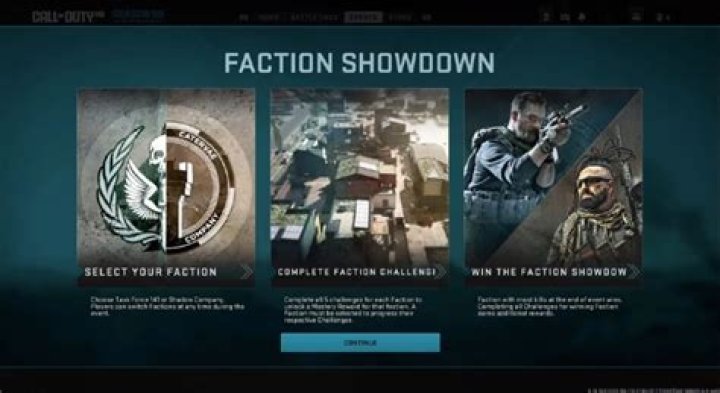 Call of Duty: Modern Warfare 2 and Warzone 2.0 - Faction Showdown Event Explained