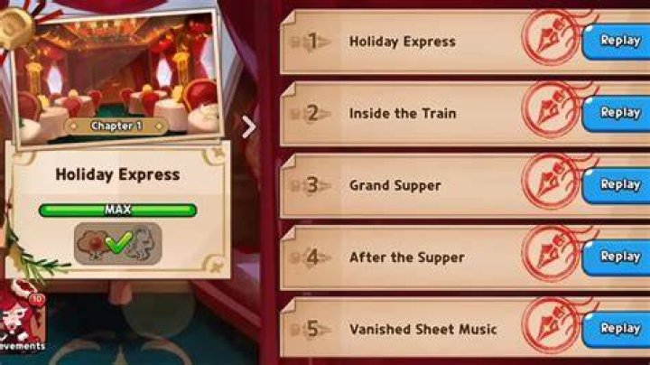 Cookie Run Kingdom Holiday Express Answers for Chapter 2