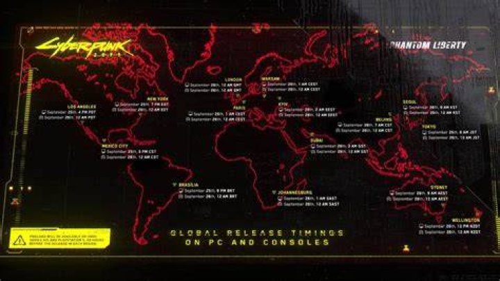 Cyberpunk 2077 Release Time Countdown: When you can preload, unlock, and play