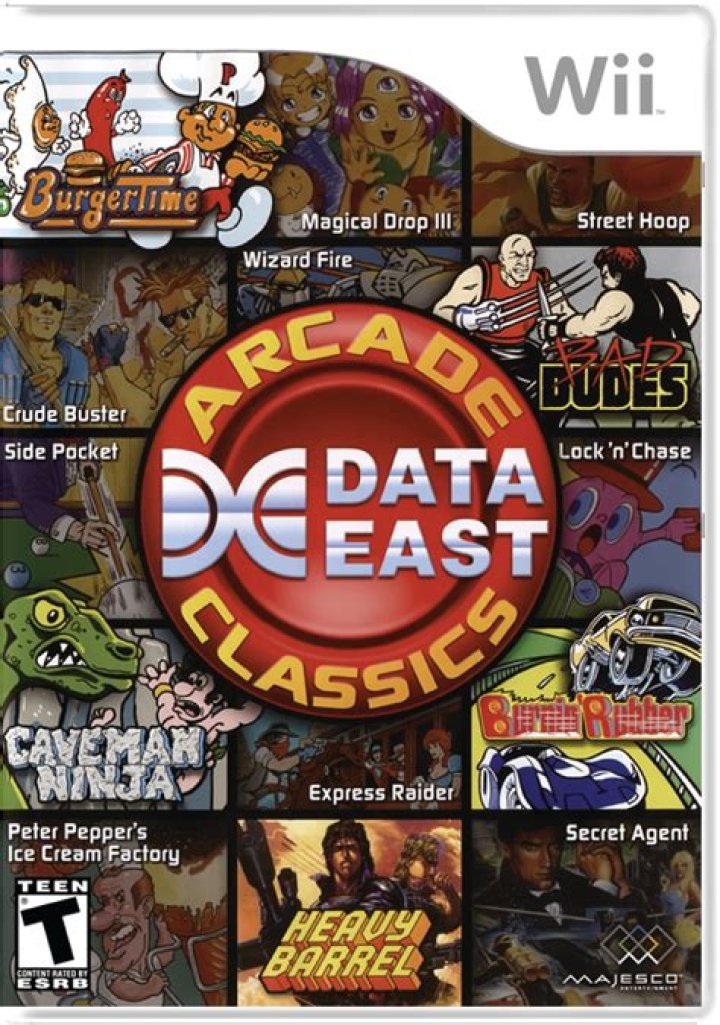 Data East Arcade Classics Wii Cheats