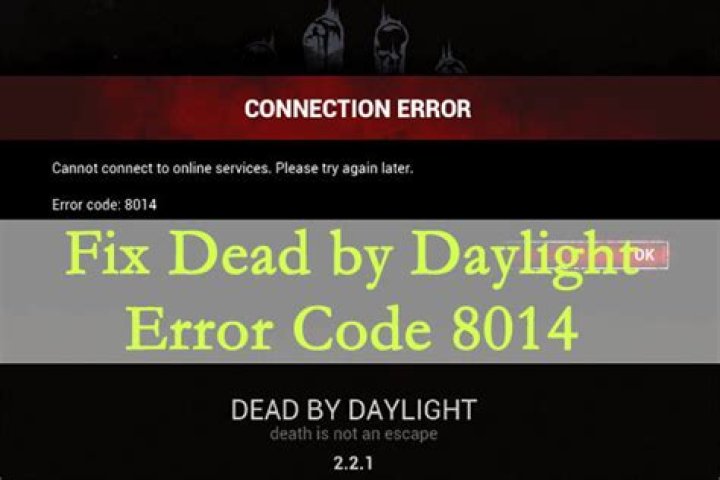 Dead By Daylight Error Code 411