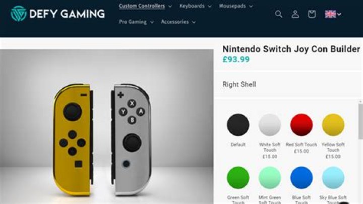 Defy Gaming Switch Pro Controller and Joy-Con Review: 'Custom Nintendo!'