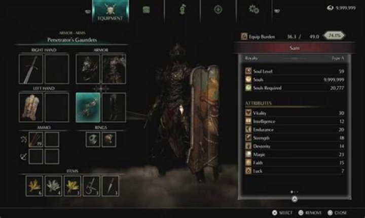 Demon's Souls | How to get Penetrator Armor Set