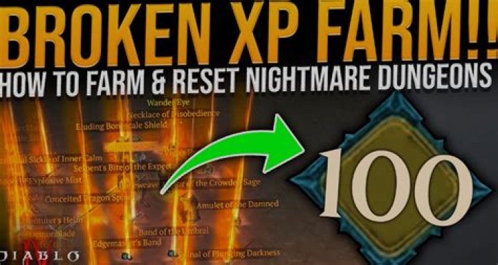 Diablo 4: How To Reset Nightmare Dungeons & Farm Even Faster
