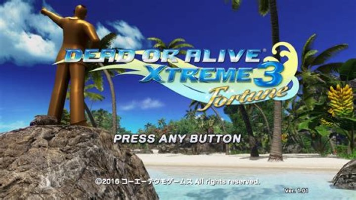 Dead or Alive Xtreme 3 Confirmed For PS4 And PS Vita doax3