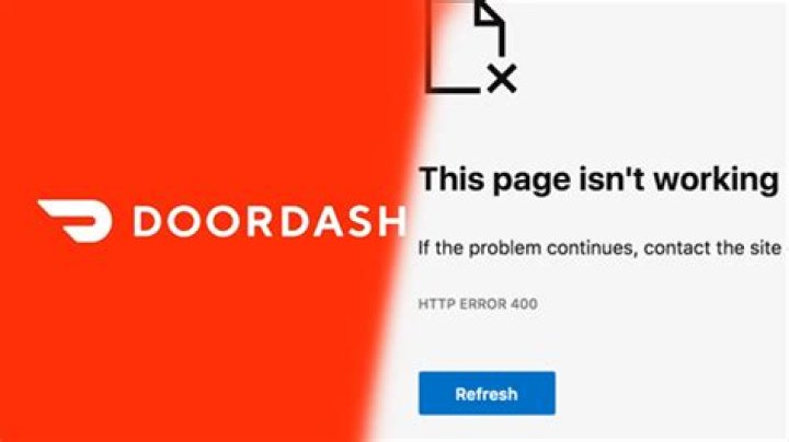 DoorDash HTTP 400 Bad Request Error