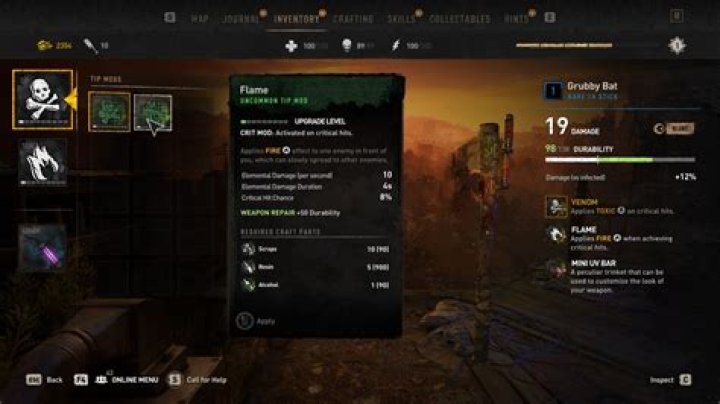 
Dying Light 2: Can You Change Weapon Mods?