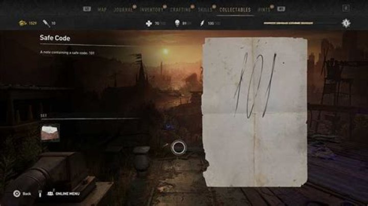 
Dying Light 2: Houndfield Nightrunner’s Hideout Safe Code