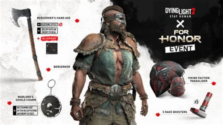 Dying Light 2 x For Honor: All Rewards and Items