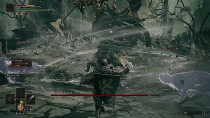 Elden Ring Godrick Boss Fight Phase 1