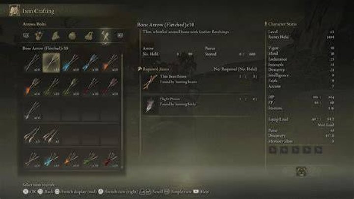 
Elden Ring: How to Craft Arrows and Crossbow Bolts