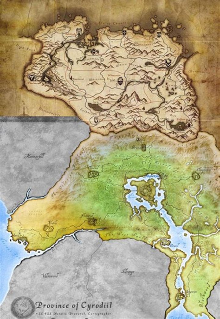 Elder Scrolls Online: See Cyrodiil, The User Interface, And The Maps