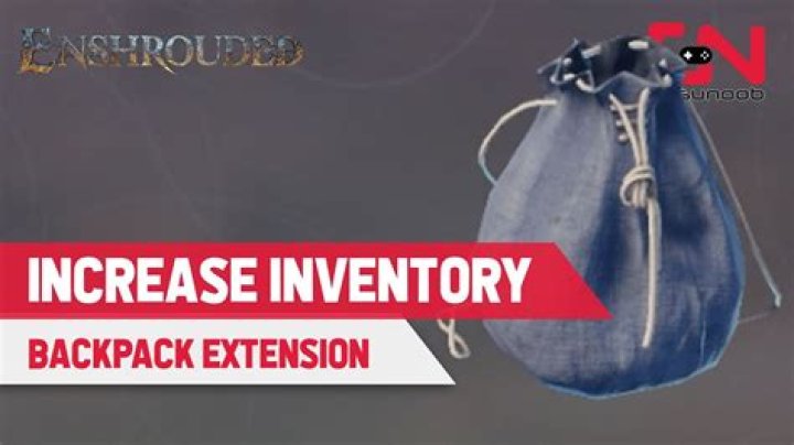 Enshrouded Backpack Extension: How to Expand Inventory