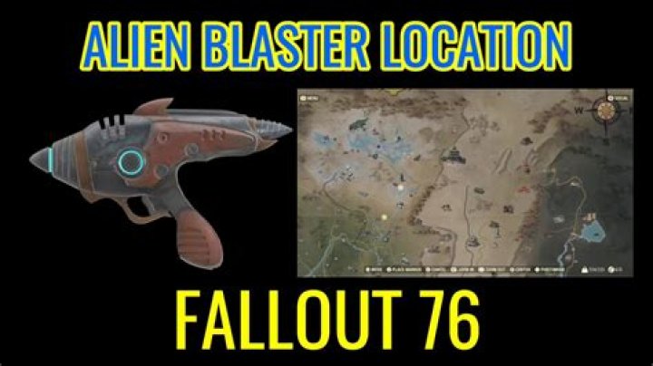 fallout 76 alien blaster location map