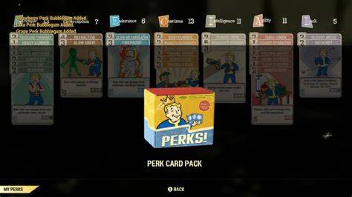Fallout 76 Perk Card Packs Are Not Microtransactions