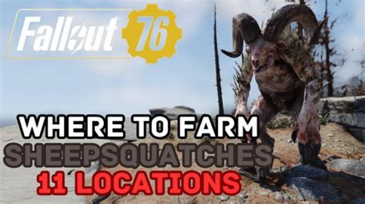 fallout 76 sheepsquatch location where to find sheepsquatch