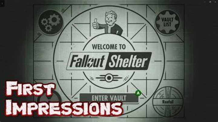 
Fallout Shelter First Impressions