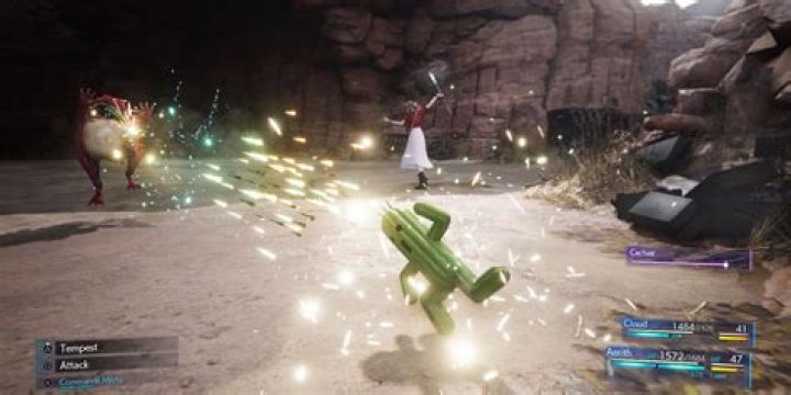 Final Fantasy 7 Cactuar Summon