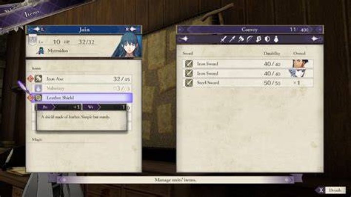 Fire Emblem: Three Houses Weight | How does it affect your equipment?