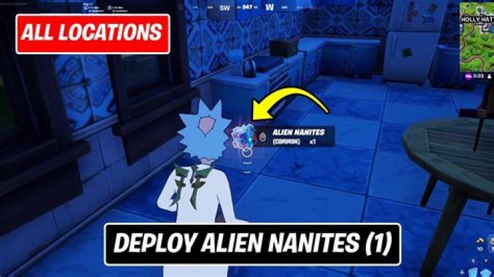 
Fortnite Alien Nanite Locations: How to Deploy Alien Nanites