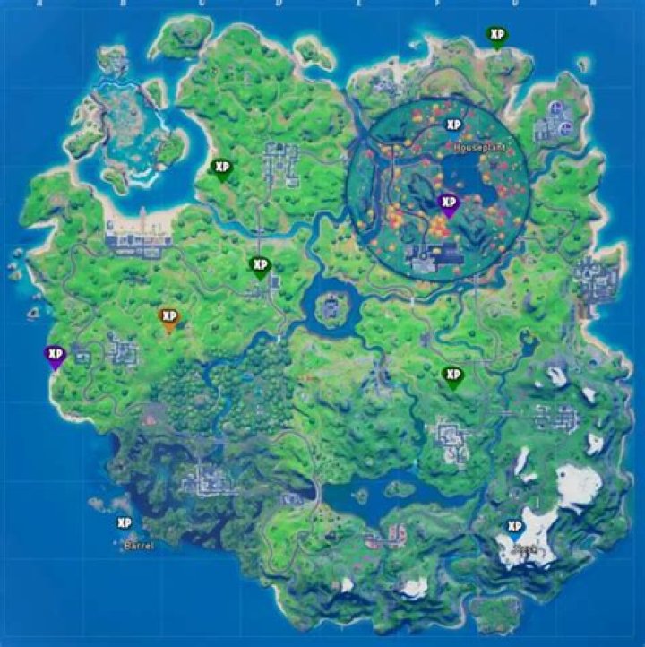 
Fortnite – All Season 4 Week 6 XP Coins Locations