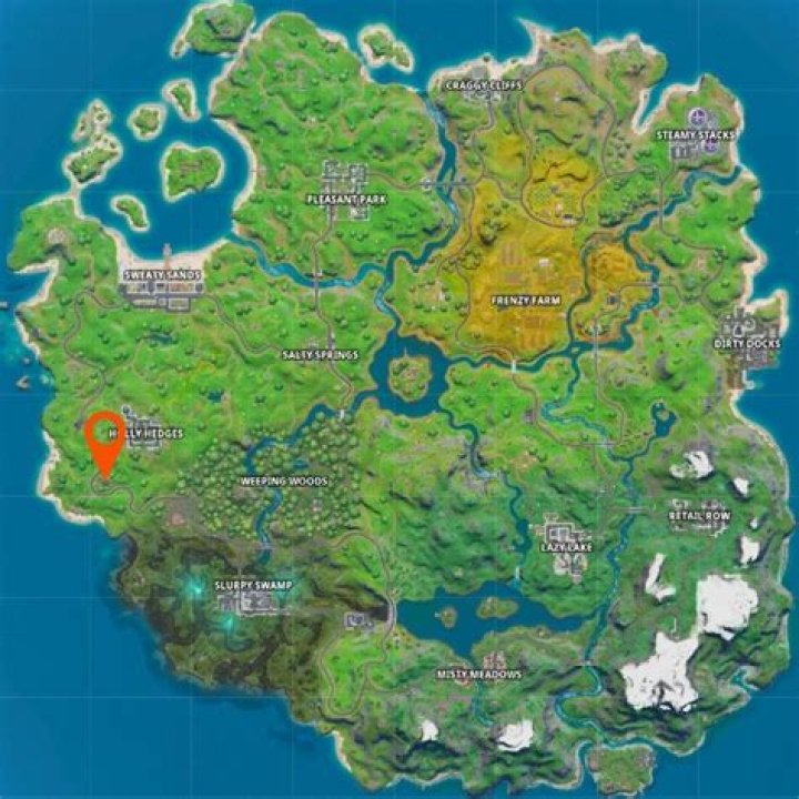 Fortnite Hidden N location