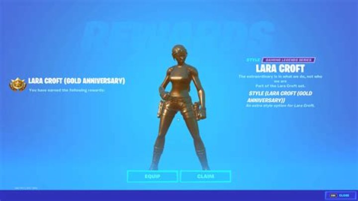 
Fortnite: How to Get Gold Lara Croft