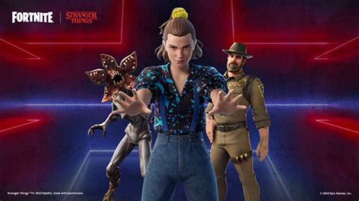Fortnite x Stranger Things skins