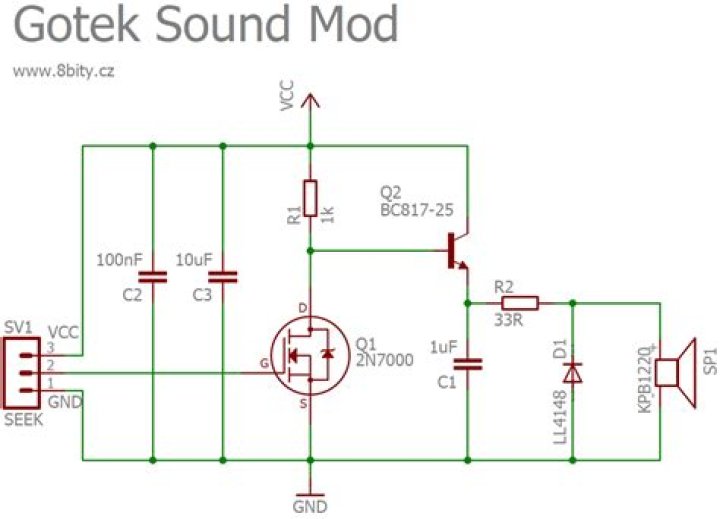 Gotek Piezo Sounder Mod