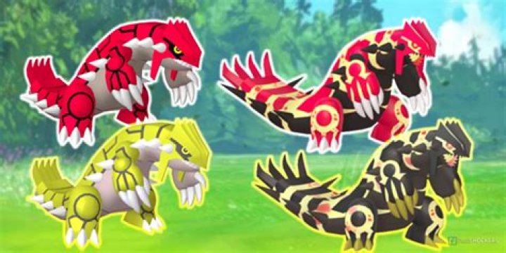 
Groudon Now in Pokémon GO