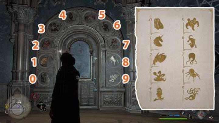 Hogwarts Legacy: All Beast Symbol Door Solutions | Puzzle Door Locations Guide