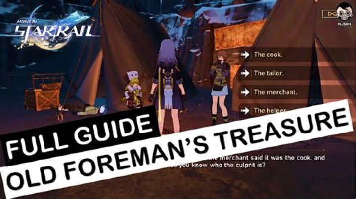 Honkai Star Rail Old Foreman's Treasure Guide: Who is the Thief?