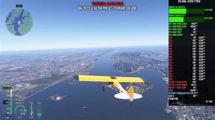 How big is Microsoft Flight Simulator 2020's map?
