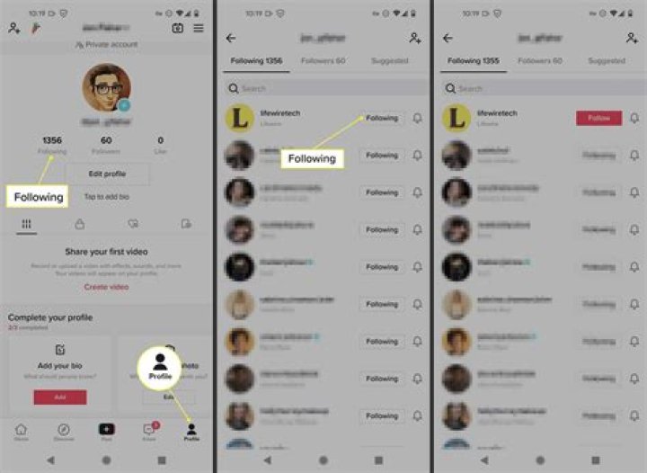 How do you unfollow someone on TikTok? (2021)