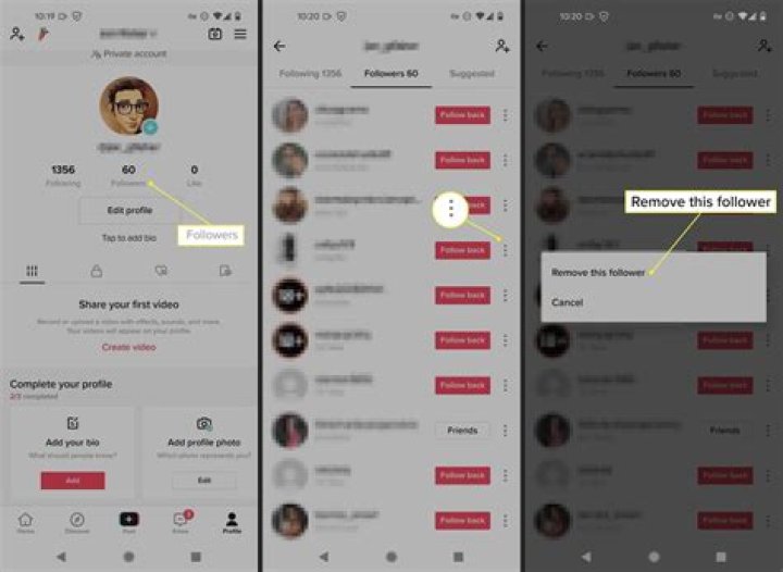 How do you unfollow someone on TikTok?