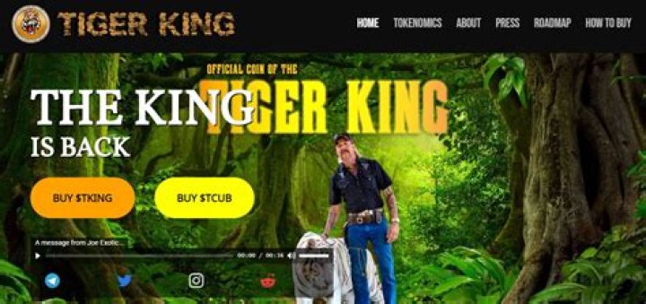 how to buy Tiger King Coin