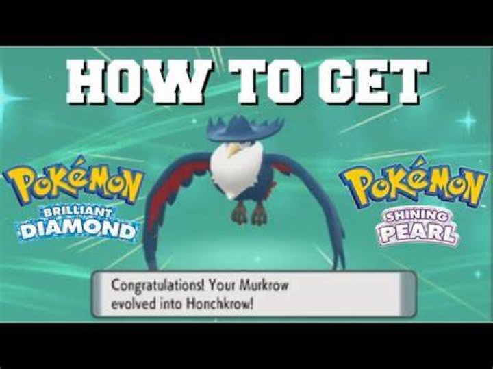 
How to Evolve Murkrow into Honchkrow in Pokémon Brilliant Diamond and Shining Pearl