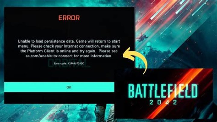 How to fix Battlefield 2042 'Unable to load persistence data'