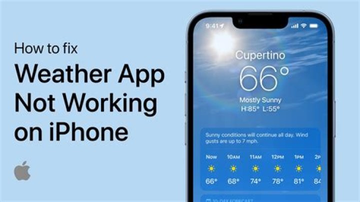 How To Fix iPhone Weather App Not Loading or Working