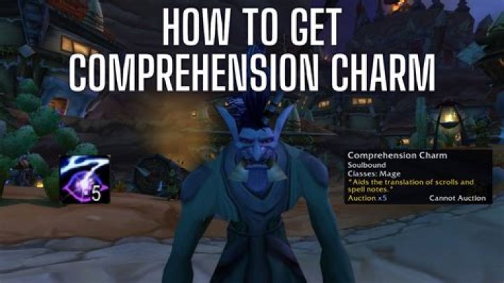 How to Get Comprehension Charm in WoW Season of Discovery