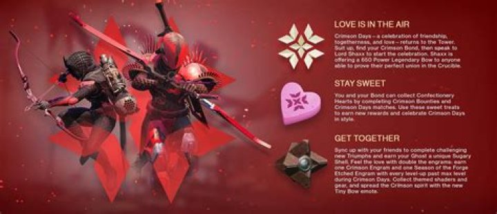 How to get Destiny 2 Confectionery Hearts fast in Crimson Days 2019