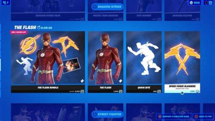 How to unlock The Flash Fortnite skin