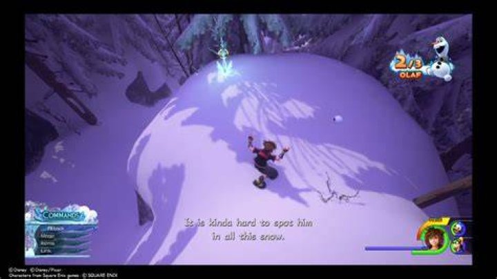 Kingdom Hearts 3 Olaf Pieces head location