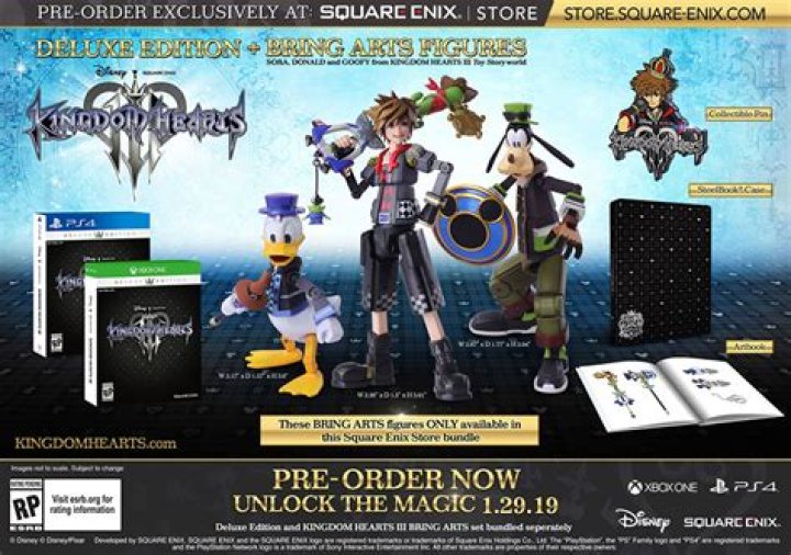 Kingdom Hearts 3 Special Editions Announced